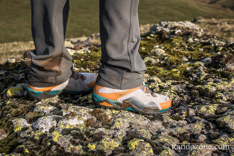 Test des chaussures Merrell Flurorecein Mid