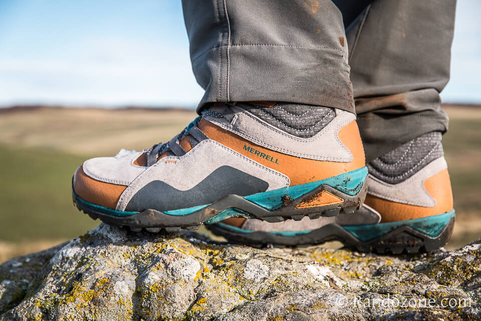 Test des chaussures Merrell Flurorecein Mid