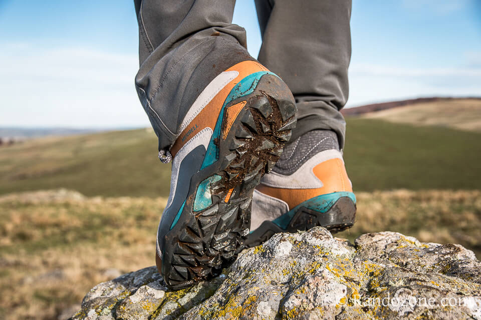 Test des chaussures Merrell Flurorecein Mid