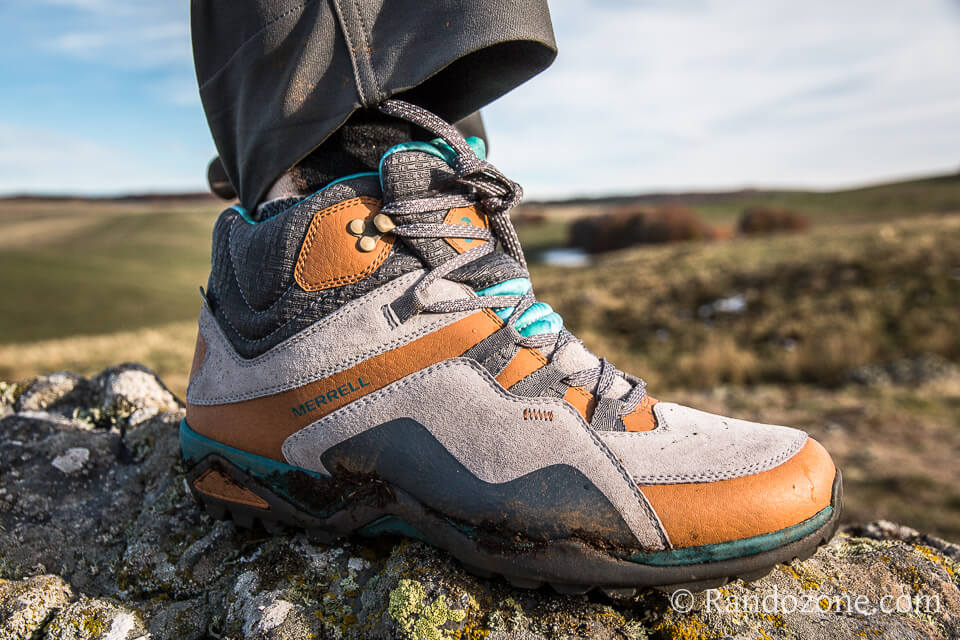 Test des chaussures Merrell Flurorecein Mid