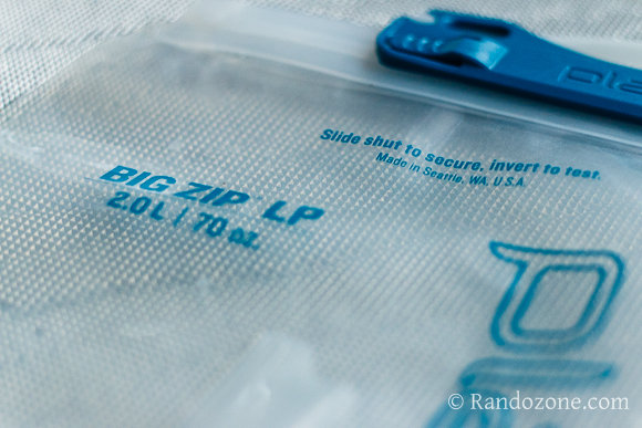 Test de la gourde souple Platypus Big Zip LP 2 litres