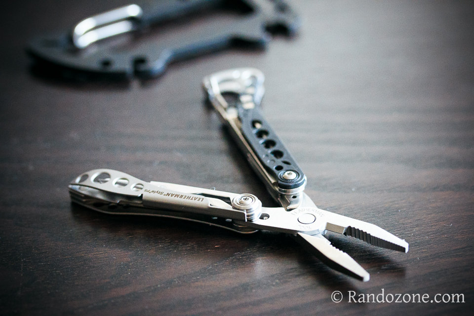 Test de la pince Leatherman Hail & Style PS Test du sweat Arc'Teryx Konseal Hoody