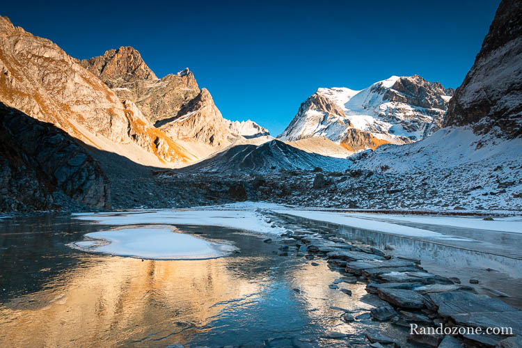 Randonn&eacute;es en Vanoise : lac des Vaches