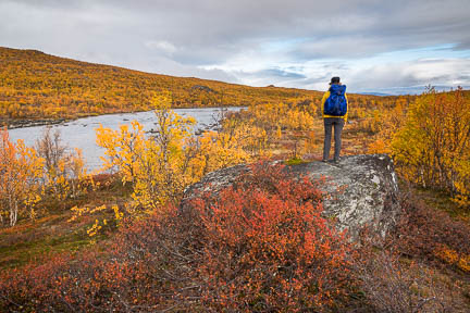 Randonnée au lac Abiskojaure en Suède