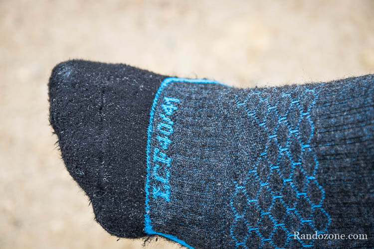 Test La Chaussette de France Glaciers