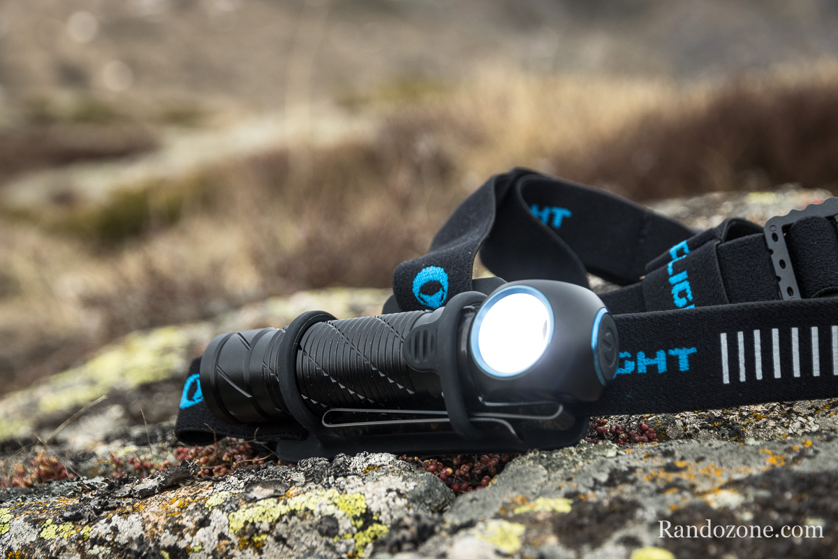 Test et avis : Lampe frontale Olight Perun 2