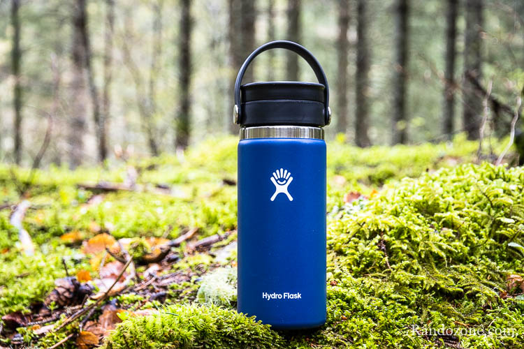 Test de la gourde Hydroflask 16 oz Wide Mouth Coffee with Flex Sip™ Lid