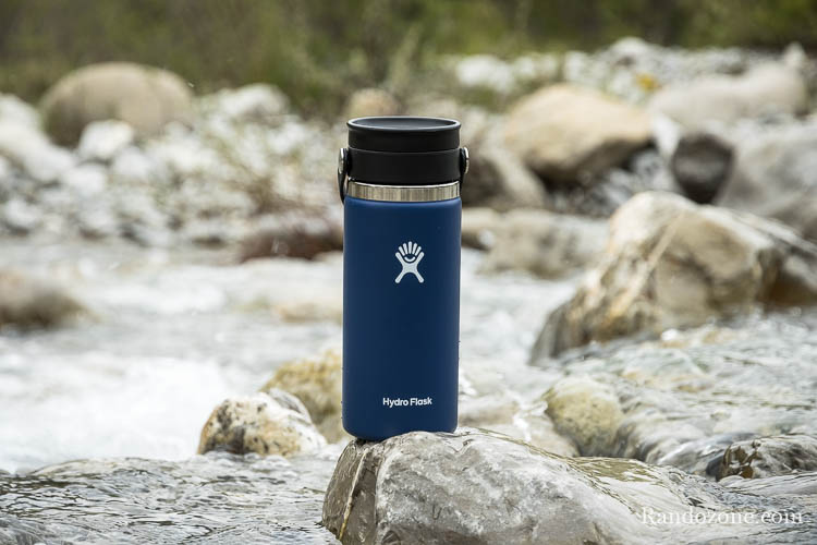 Test de la gourde Hydroflask 16 oz Wide Mouth Coffee with Flex Sip™ Lid