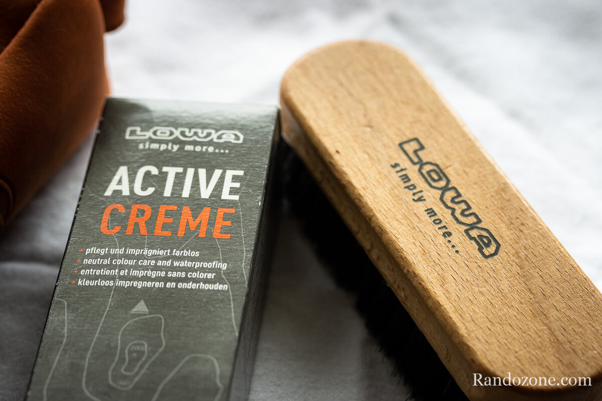 Lowa Active Crème et brosse douce Lowa Active Crème et brosse douce